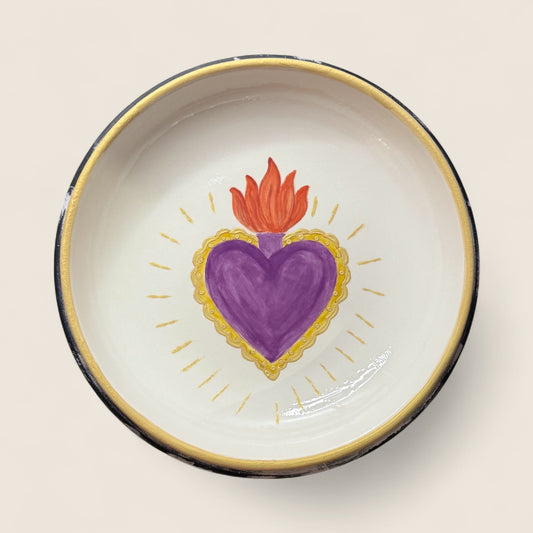 Burning Heart Púrpura